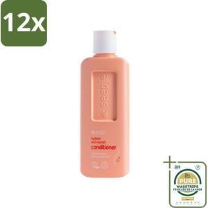 Seepje - Conditioner - Hydrate & Nourish - Verzorgt en Voedt het Haar - 300 ml - Voordeelverpakking - 12 stuks - Natuurlijke conditioner - Vegan conditioner
