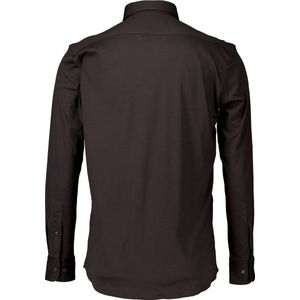 Giordano - Overhemd Donkerbruin Giordano Ivy Lange Mouw Overhemd Donkerbruin 427078