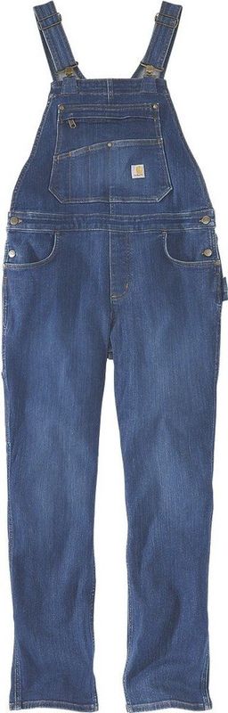 Carhartt - Relaxed Fit Denim Bib Overall - Blauw - Rugged Flex™ Denim