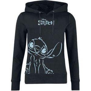 Lilo & Stitch Stitch Dames Trui met capuchon - zwart - M