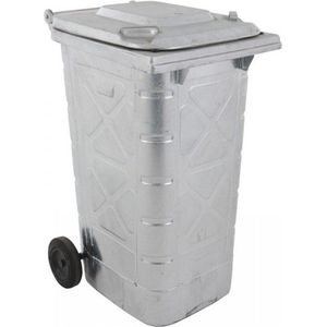 Afvalcontainer / Kliko / Mini Container 240 Liter Staalverzinkt