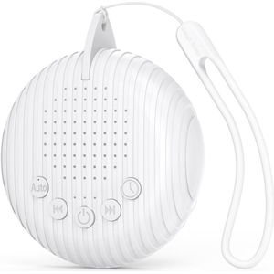 Witte Geluidsmachine voor Baby's met 10 Rustgevende Geluiden en Timer