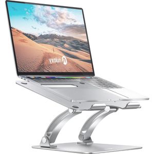 Laptop Verhoger Ergonomische Verstelbare Aluminium Laptopstandaard Compatibel met MacBook Air Pro en 10-17 inch Laptops Laptop Verhoger
