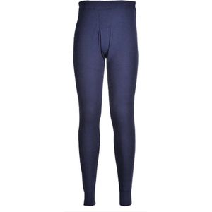 Portwest Thermal Trouser Baselayers Winter Elasticated Waist Comfort 1 Pack Maat L Marineblauw