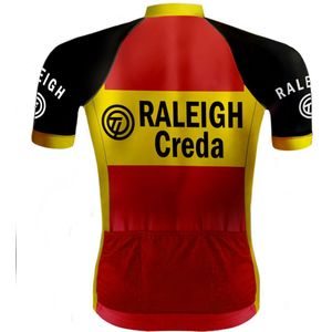 Retro Wielertenue TI-Raleigh rood - REDTED - 3XL