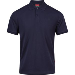 DANISH ENDURANCE Classic Fit Poloshirt Heren - Biologisch Katoen - Korte mouw - Donkerblauw Navy - Maat XXXL