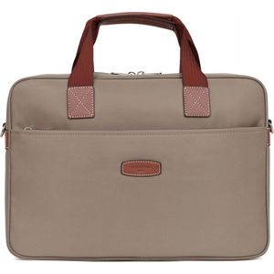 Hexagona Diversité Aktetas / Laptoptas - 14 inch - Taupe