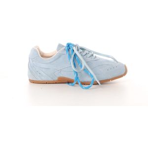 BRONX damessneaker Myraa suede lichtblauw
