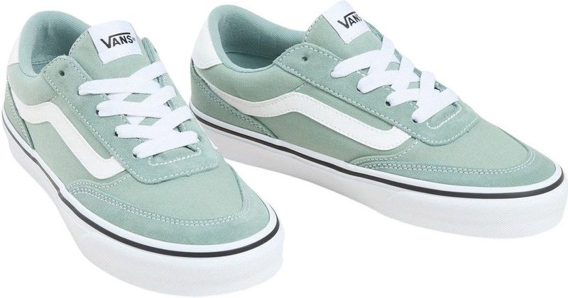 Vans - Brooklyn LS - Sneakers - IJsberg Groen - Suède Canvas
