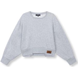 Refined Department - R2510823866 - Trui - Grijs Melange - Oversized Cropped