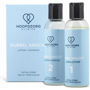 HoofdZorg Kliniek Dubbel Kracht (Luizenshampoo - Luizenlotion) met dimethicon - 200ml