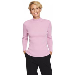 Trui van merinowol met hoge hals