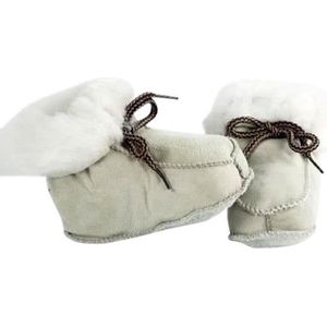 Bernardino® - Baby slofjes - Beige - Unisex - Maat 19