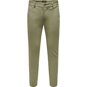 Only & Sons - ONSMARK - Chino Broek - Groen - Slim Fit
