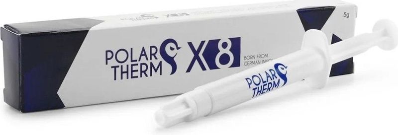 Polartherm X-8 (5 gram) - Koelpasta 2.6g/cm3 - grijs