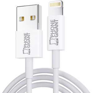 PhoneGigant USB A naar Lightning kabel geschikt voor Apple - Oplaadkabel - 2 Meter