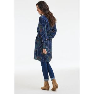 DIDI - Tunic Clio Roadmap print - Blauw - Dames Tuniek