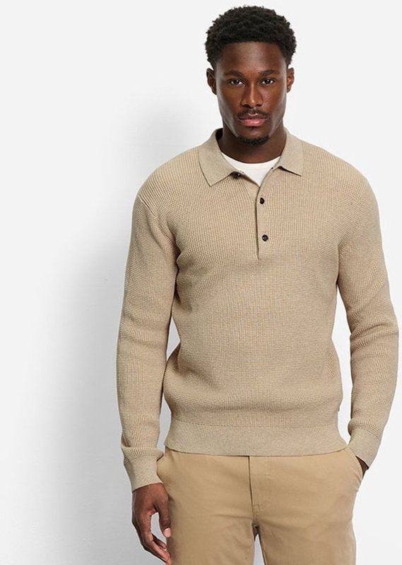 OLYMP - Casual - Lichtbeige - Gebreide Trui