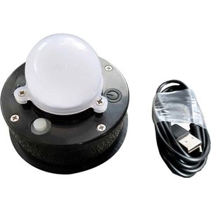 Lichteenheid (voor Lumi Lantaarn)-ABS-PC-LED Koel Wit kleur-zonne-energie-USB type C oplaadbare batterij Lumi