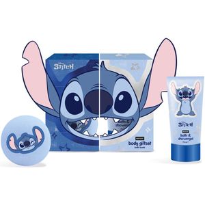 Disney Lilo & Stitch Geschenkset – 2-delig (Bruisbal + Bath & Showergel 75 ml) - Cadeauset - Giftset Waves for Days - Kerstcadeau, Sinterklaas