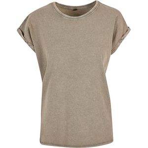 T-shirts - Donkergroen - Extended Shoulder Tee BY053