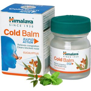 Himalaya Cold Balm Eucalyptus - Rapid Action- Relieves congestion - Clears blocked nose -10gr