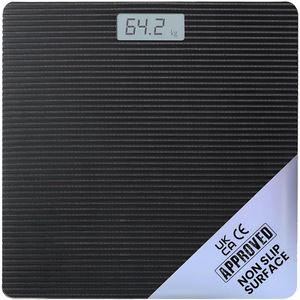 Digitale Badkamerweegschaal met Marmeren Effect en Hoge Precisie