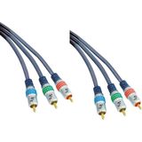 Premium Tulp component video kabel - 10 meter