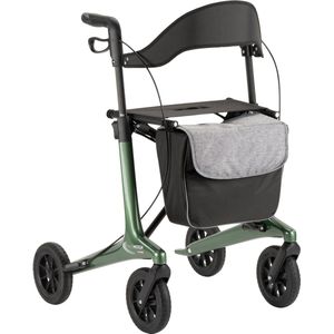 MultiMotion - Carbon rollator maat L - 5,5 kg - Softwielen - Groen