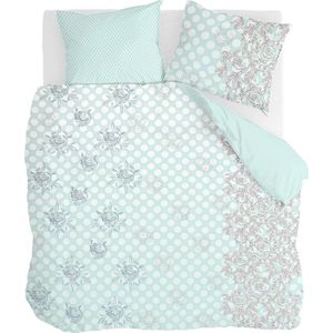 Walra Dekbedovertrek Dreamy Dots - 240x220 - 100% Katoen (BCI) - Licht Blauw