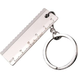 Gereedschap Sleutelhanger - Lineaal / Meetlat - Leuk voor Vaderdag / Papa - Keychain Sleutel Hanger Cadeau - Auto Accessoires