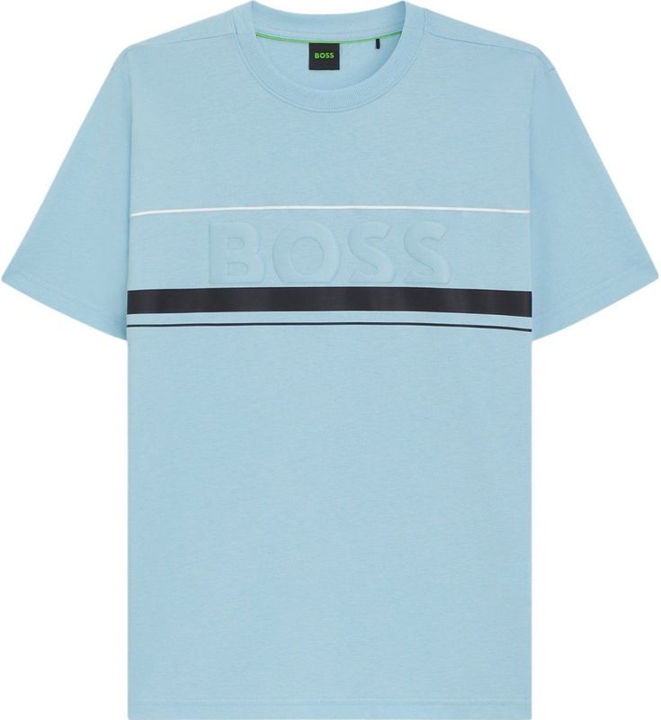 BOSS Green - Iconic Zone - T-shirt - Regular Fit - Effen - Katoen