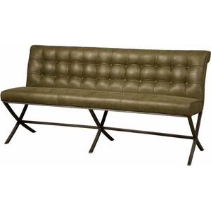 Tower living Barcelona bench 155 - fabric cherokee 13 green