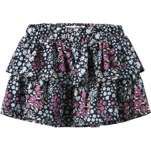 Name It mini meisjes rok VINAYA Carmine Rose CUTE FLOWERS