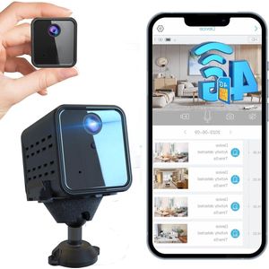 Mini 4G Bewakingscamera - Radar Bewegingsmelder - 2K - Nachtzicht