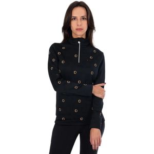 Duvillard Meryl 2 Sweatshirt Met Halve Rits Zwart 36 Vrouw