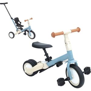 Driewieler - Met duwstang - Fiets - Voor jongens en meisjes - Vanaf 18 maanden - Must have voor uw kinderen!