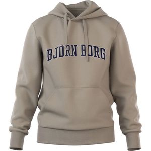 SINGLES DAY! Bjorn Borg - Björn Borg Essential Hoodie Khaki - Heren - Maat XL - Regular-fit