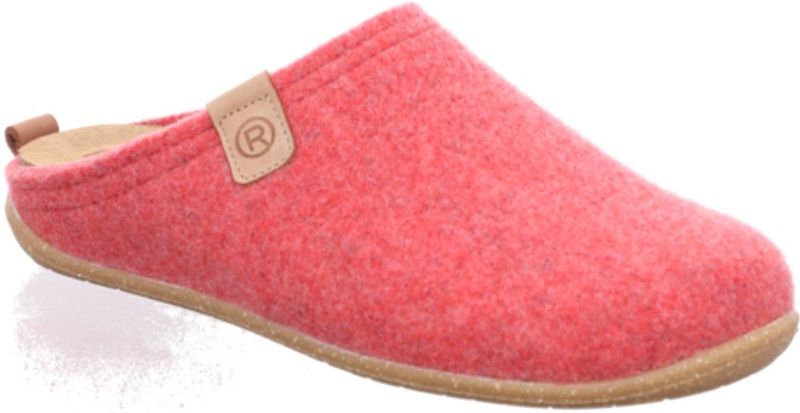 Rohde - Tivoli - Pantoffel - Lichtrood - Met Uitneembare Binnenzool