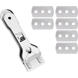 Glasschraper Krabber Voor Keramische / Inductie / Halogeen Kookplaat - Inductiekookplaat Glas Mes Schraper - Inductieplaat Reiniger -