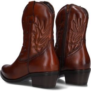 Omoda 16707 Cowboylaarzen - Western Laarzen - Dames - Cognac - Maat 39