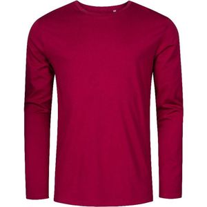 Promodoro Men´s Roundneck T-Shirt Long Sleeve XO1465 - Berry - S