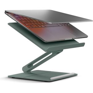 In hoogte verstelbare ergonomische Laptopstandaard - MacBook Air/Pro iPad Dell HP Microsoft Surface - Leigroen