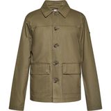 Dreimaster - Jas - Olijf - Heren - Normale Pasvorm - Lange Mouwen