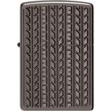 Zippo - Armor Case - Aansteker - Black Ice - Gegraveerd Patroon