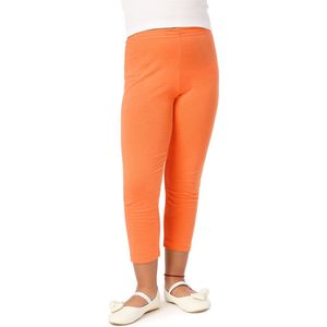 Merry Style MS-MS10-131-LE Meisjes Leggings - Sport - Vrijetijdsbroek - Lang- Viscose - Sporbroek - Yogabroek - Oranje - 146