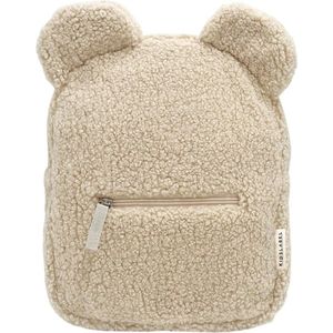 Kidslabel Teddy kinderugzak – Beige - Schooltas - Backpack