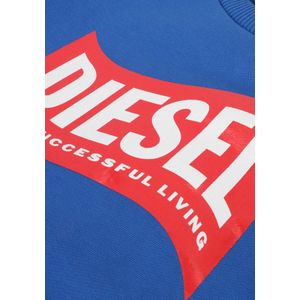 Diesel Sannyb Truien & Vesten Unisex - Sweater - Hoodie - Vest- Blauw - Maat 68/74