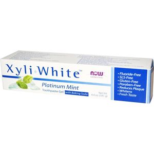 NOW Foods - Xyliwhite - Tandpasta - 181 gram - Vrij van SLS en Fluoride