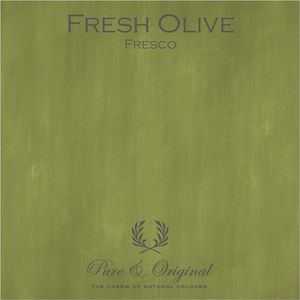 Pure & Original Fresco Kalkverf Fresh Olive 1 L